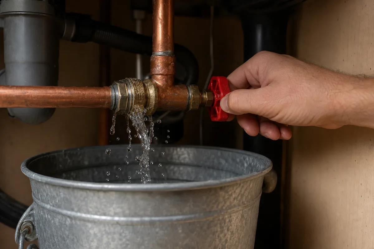 Fuite d'eau : que faire en attendant le plombier ? Les réflexes
